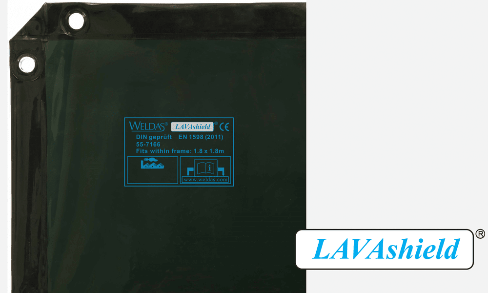 Welding Accessories:LAVAshield® Green Welding Screen